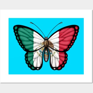 Mexican Flag Butterfly Posters and Art